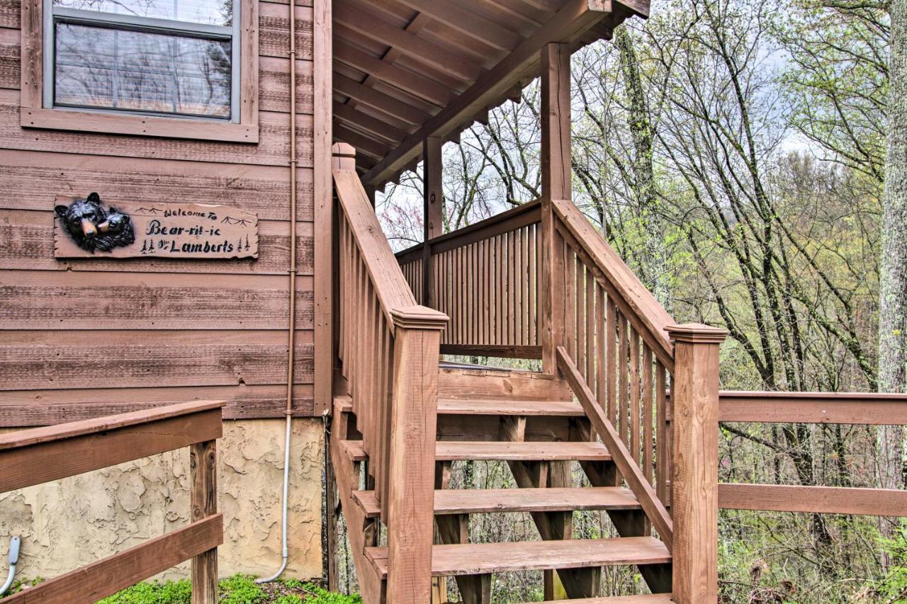 Sevierville Sanctuary Hot Tub, Pool Table And Deck! Buitenkant foto